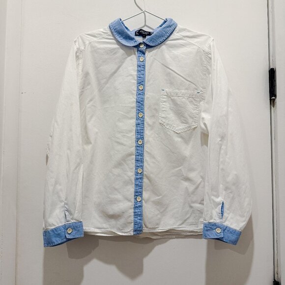 Contrast button down - Picture 1 of 4